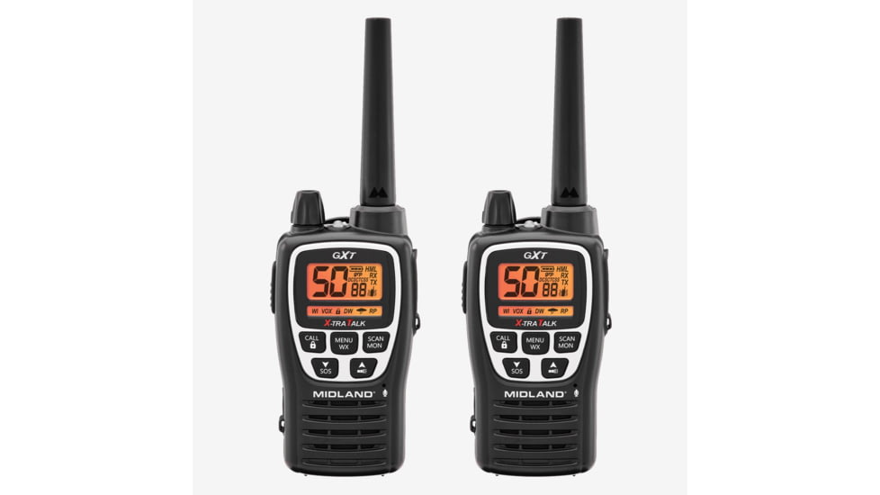 Midland Radio GXT3000 GMRS Walkie Talkie 2 Pack - GXT3000VP4, GXT3000VP4