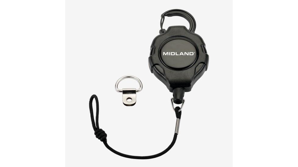 Midland Radio MicroMobileR Retractable Microphone Tether - MXMCBK, MXMCBK