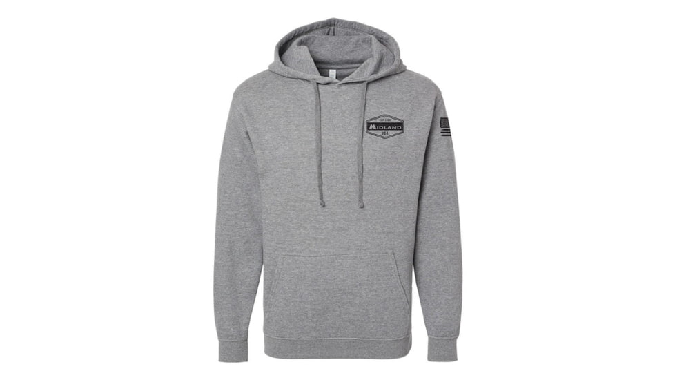 Midland Radio Midland "Est. 1959" Gray Hoodie, midland-est-1959-gray-hoodie