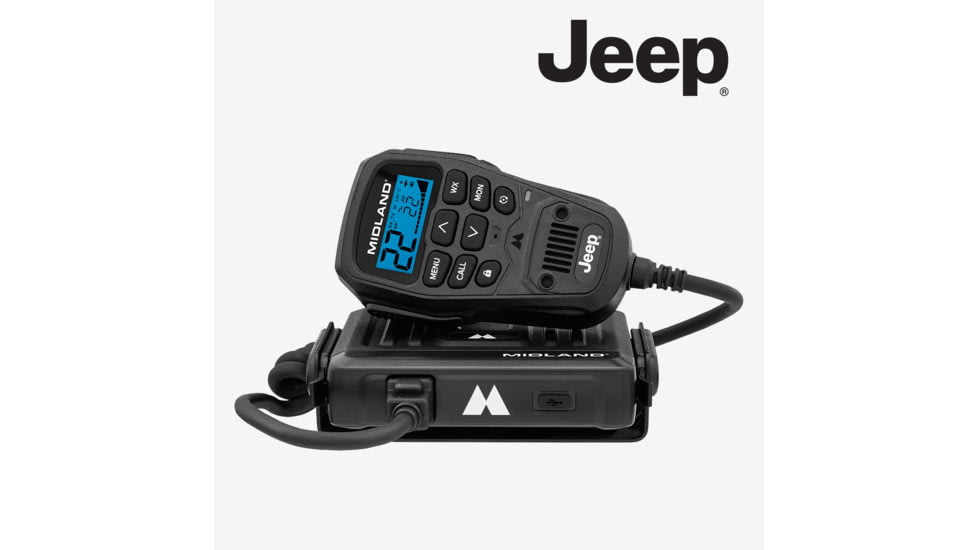 Midland Radio MXT275 MicroMobileR JeepR GMRS 15-Watt Two-Way Radio - MXT275J, MXT275J