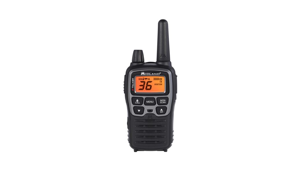 Midland Radio T71VPP Two-Way Radio Set w/ AVPH4 Headsets, Black/Silver T71VPP 2