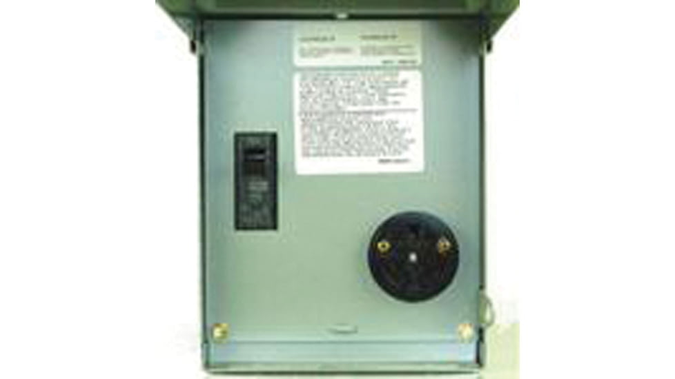 Midwest Electric Unmetered Surface Power Outlets 30A Single w/ Circuit, U013C