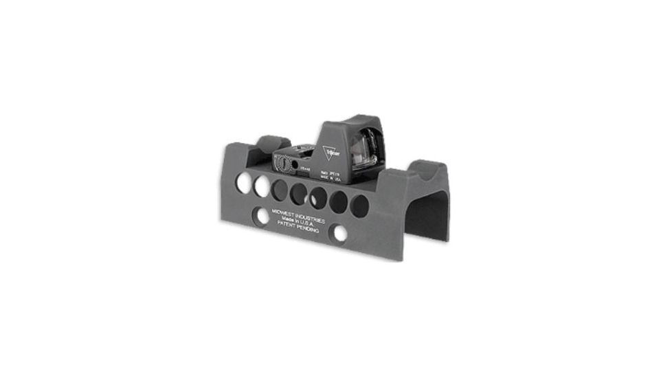 Midwest Industries AK Krink Hand Guard W/ Trijicon RMR Top Cover, Black, MI-AKH-K-RMR