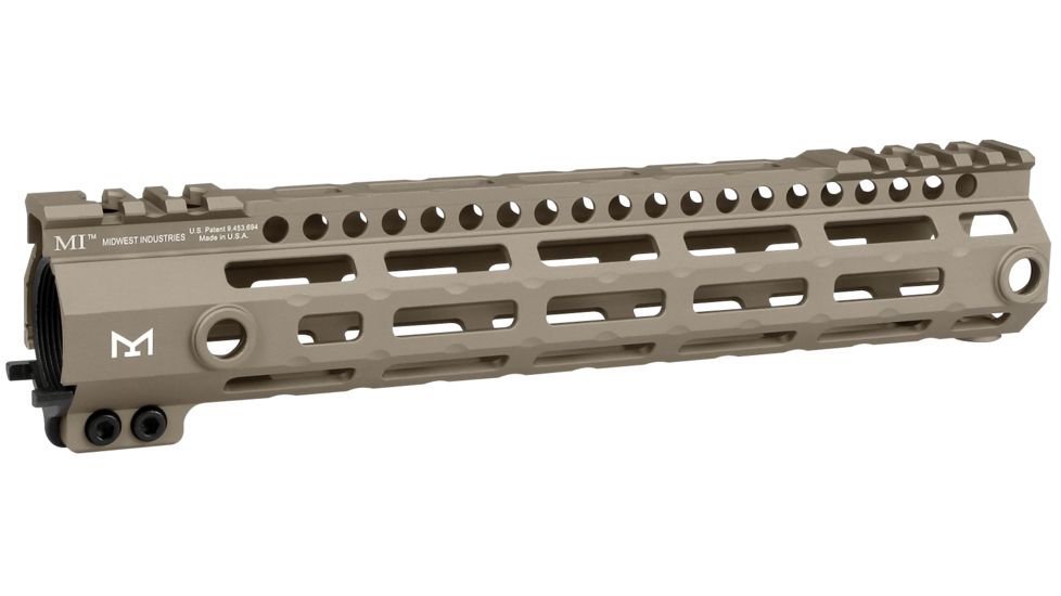 Midwest Industries 10in G3 Lightweight M-Lok Handguard, Flat Dark Earth, MI-G3ML10-FDE
