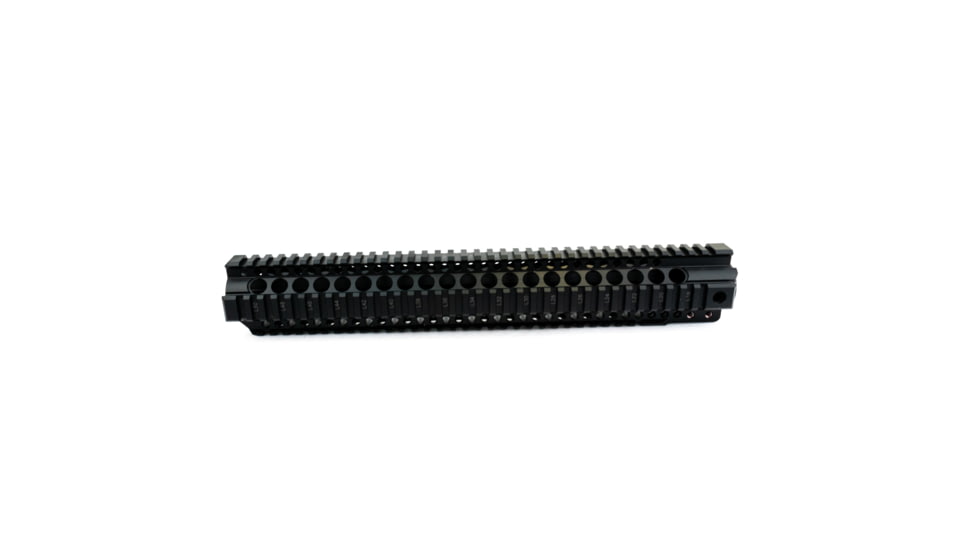 Midwest Industries 15in Combat Rail T-Series One Piece Free Float Handguard, Black, MI-CRT-15.0