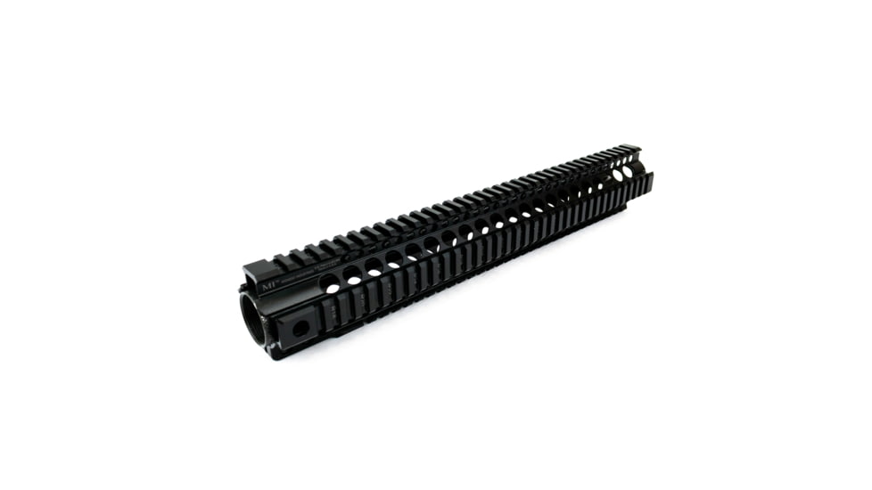 Midwest Industries 15in Combat Rail T-Series One Piece Free Float Handguard, Black, MI-CRT-15.0