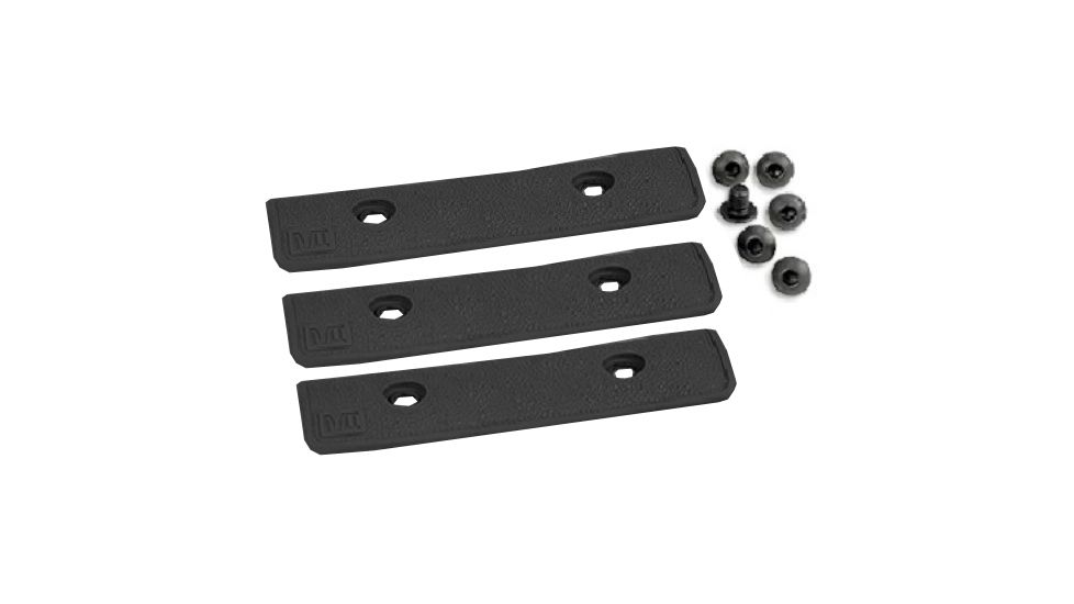 Midwest Industries 3 Straight Panel Kits, Black, MI-G2SS-PAN