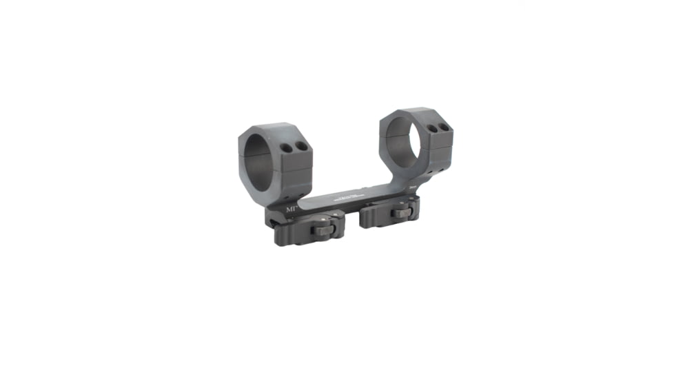 Midwest Industries 34mm QD Heavy Duty Scope Mount Zero, Black, MI-QD34HDSM