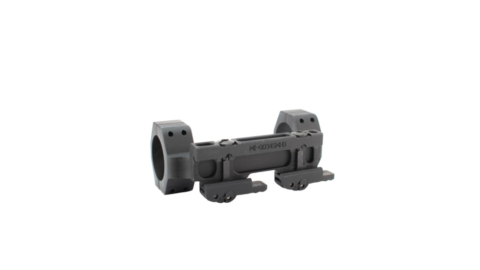 Midwest Industries 34mm QD Heavy Duty Scope Mount Zero, Black, MI-QD34HDSM