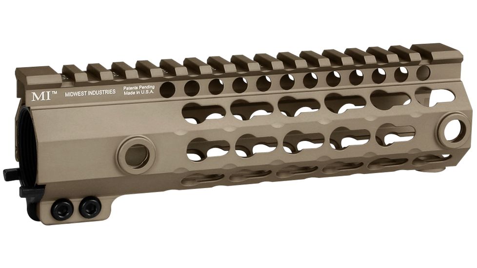 Midwest Industries 7in G3 KeyMod Handguard, Flat Dark Earth, MI-G3K7-FDE