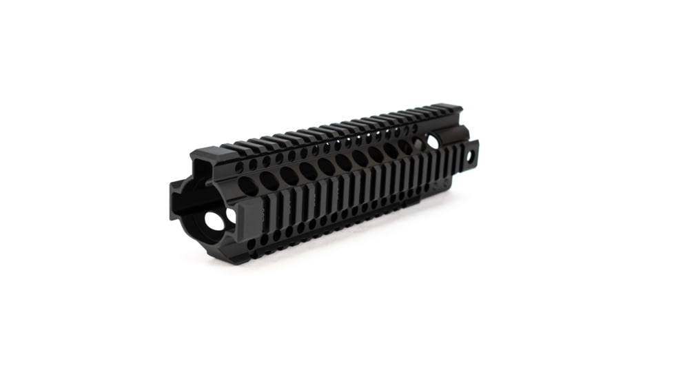 Midwest Industries 9.25in Combat Rail T-Series One Piece Free Float Handguard, Black, MI-CRT-9.25