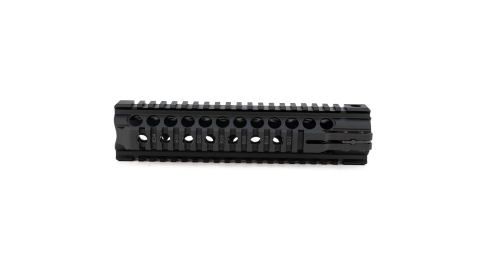 Midwest Industries 9.25in Combat Rail T-Series One Piece Free Float Handguard, Black, MI-CRT-9.25