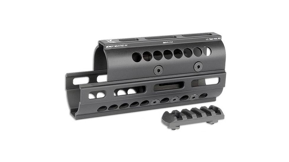 Midwest Industries AK-47/74 SS Yugo Krink M-Lok Hand Guards, Black, MI-AK-SS-Y92M