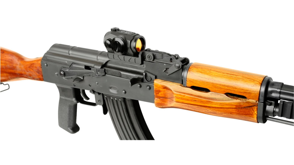 Midwest Industries AK Alpha Mini Dot Mount T2, Black, MI-AK-ALPHA-MDM-T2