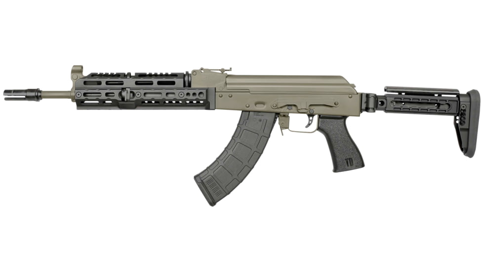 Midwest Industries AK Alpha Series M-LOK Handguard, 10.0in, Black, MI-AK-ALPHA10.0