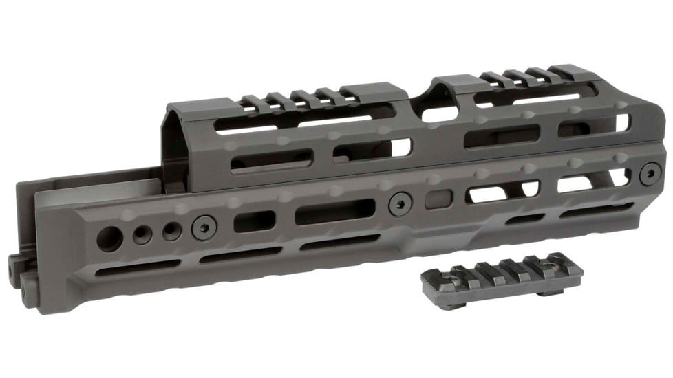 Midwest Industries AK Alpha Series M-LOK Handguard, 10.0in, Black, MI-AK-ALPHA10.0
