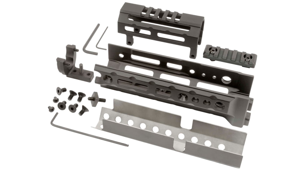 Midwest Industries AK Alpha Series M-LOK Handguard, 6.0in, Black, MI-AK-ALPHA6