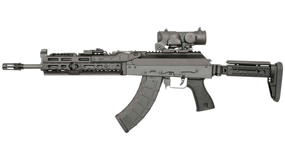 Midwest Industries AK Alpha Series Railed Top Cover, Black, MI-AK-ALPHA-RTC