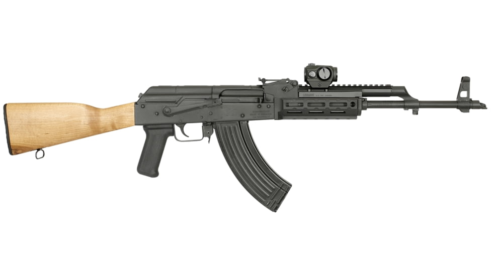 Midwest Industries AK Drop-In Handguard, Standard Stamped AK Pattern Rifles, M-LOK, Anodized, Black, MI-AKMDI