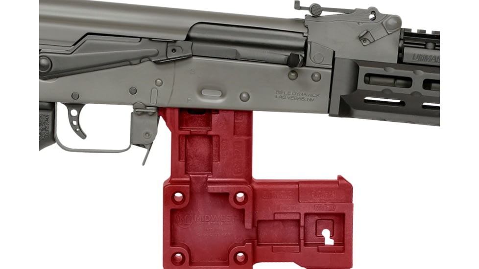 Midwest Industries AK Lower Receiver Block, Black, MI-AKLRB