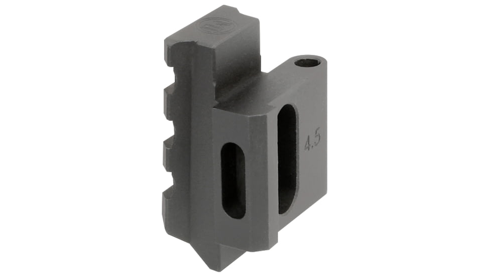 Midwest Industries AK Picatinny End 4.5mm Plate Adaptor, Black, MI-AK-PEPA-4.5