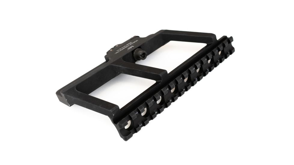 Midwest Industries AK Side Railed Scope Mount, Yugo, Black, MI-AK-SM-Y