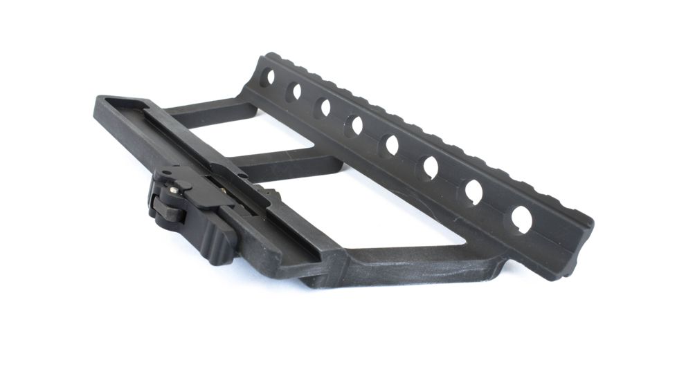 Midwest Industries AK Side Railed Scope Mount, Yugo, Black, MI-AK-SM-Y
