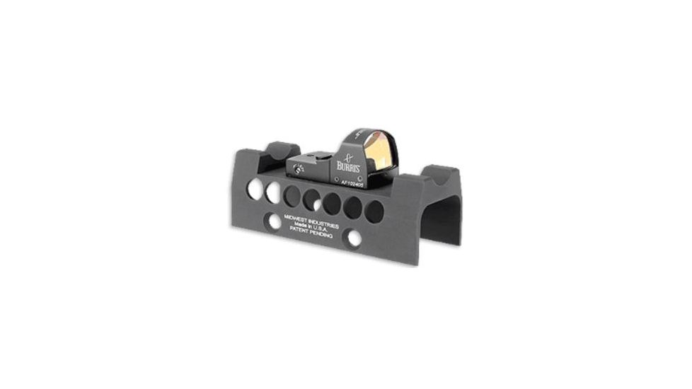 Midwest Industries AK47/74 Hand Guard W/ Burris FastFireTop Cover, Black, MI-AKH-BF