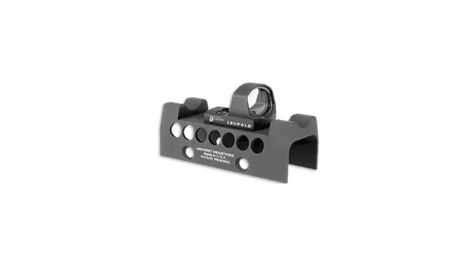 Midwest Industries AK47 / 74 Hand Guard W/ Leupold Delta Top Cover, Black, MI-AKH-LD