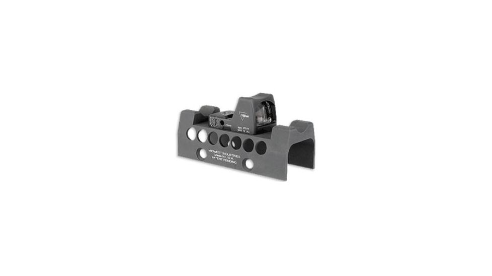 Midwest Industries AK47 / 74 Hand Guard W/ Trijicon RMR Top Cover, Black, MI-AKH-RMR
