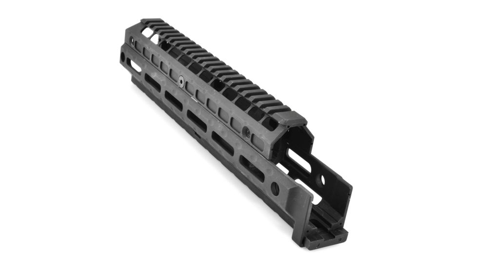 Midwest Industries AKXG2 Extended Universal M-Lok Model-Rail Top, Black, MI-AKXG2-UM