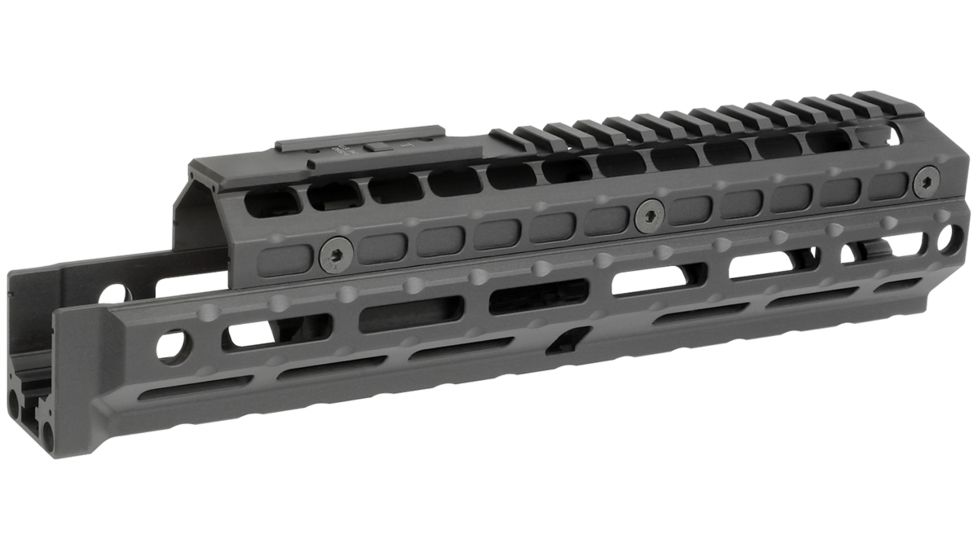 Midwest Industries AKXG2 Extended Universal M-Lok Model - T1 Top, Black, MI-AKXG2-UMT1