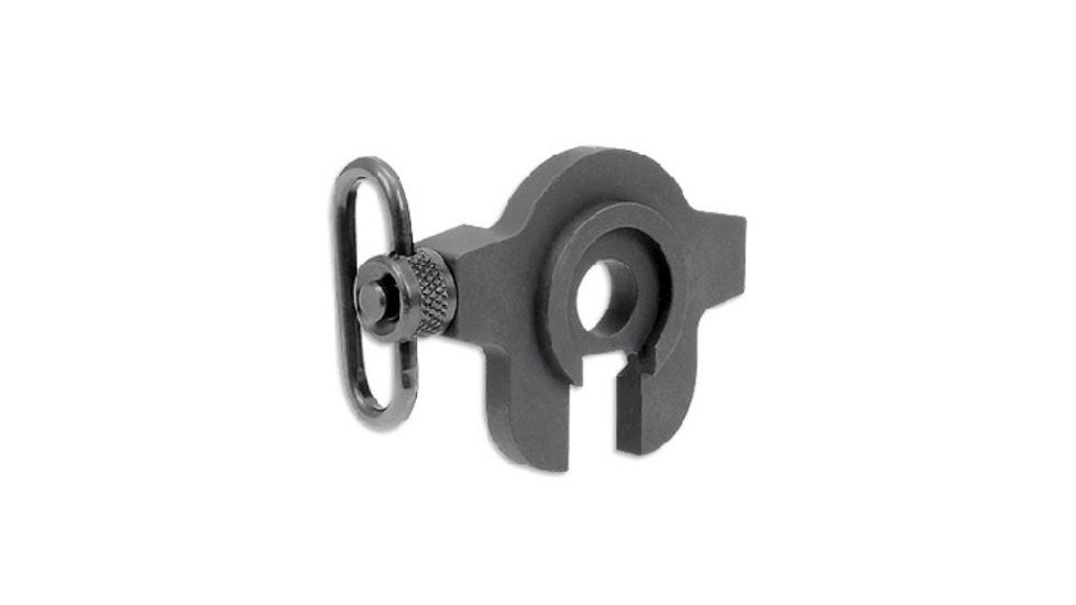 Midwest Industries Ambidextrous QD End Plate Adaptor .590, Black, MI590-AQD
