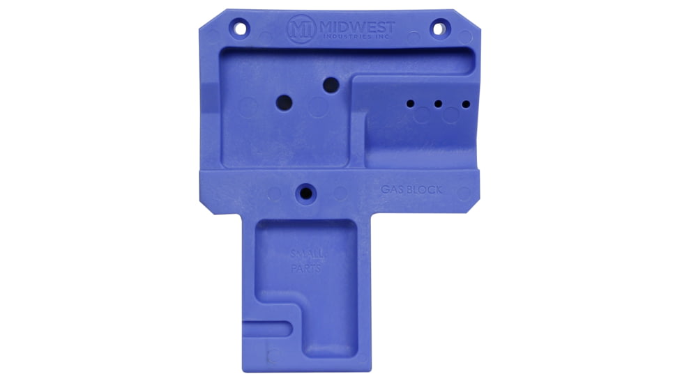 Midwest Industries AR-15 Lower Receiver Block, Blue, MI-LRB
