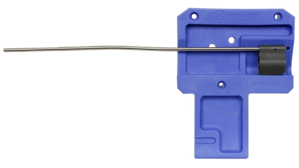 Midwest Industries AR-15 Lower Receiver Block, Blue, MI-LRB