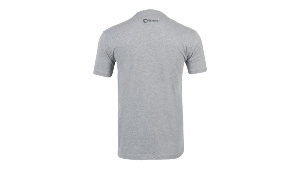 Midwest Industries AR Coordinate T-Shirt, Dark Heather Grey, 2XL, MI-TEE-ARCOORD-2XL