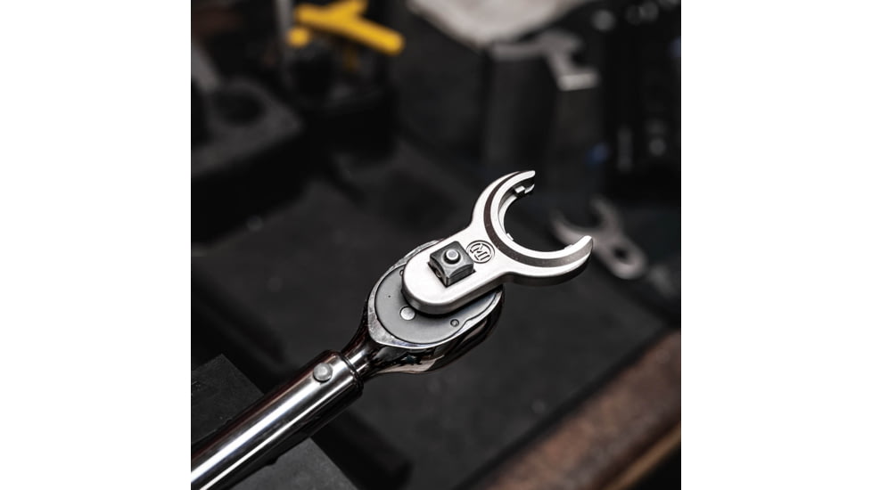 Midwest Industries AR15 Barrel Castle Nut Wrench, Silver, MI-BNW