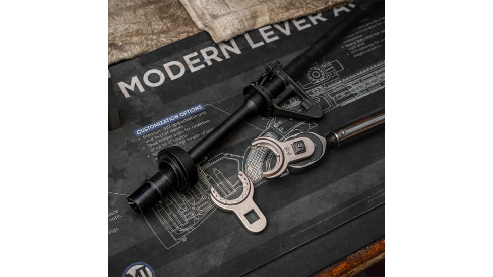 Midwest Industries AR15 Barrel Castle Nut Wrench, Silver, MI-BNW