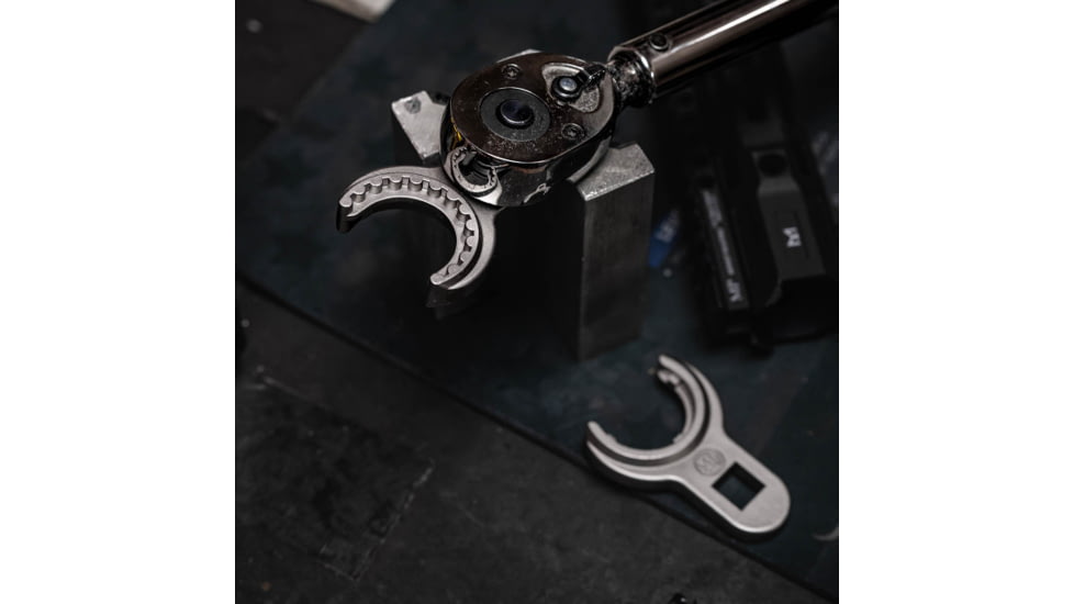 Midwest Industries AR15 Barrel Castle Nut Wrench, Silver, MI-BNW