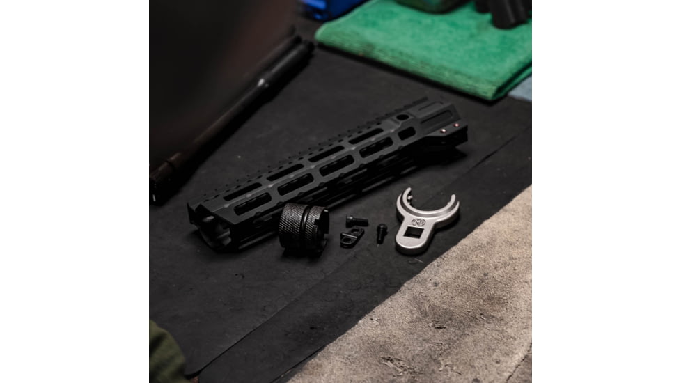 Midwest Industries AR15 Barrel Castle Nut Wrench, Silver, MI-BNW