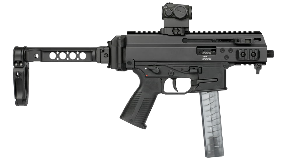 Midwest Industries B&amp;T APC Stock Adaptor, Black, MI-BTAPCSA