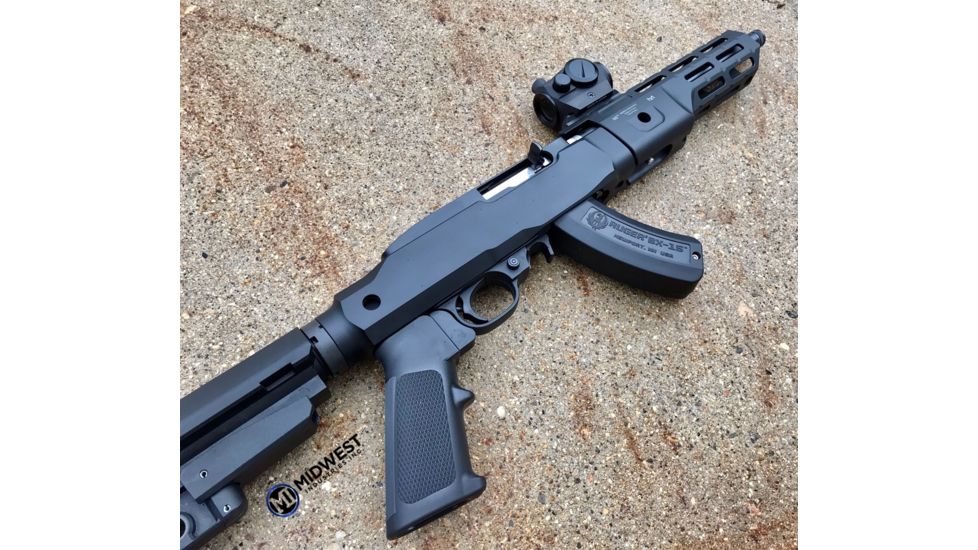 Midwest Industries Chassis Compatible with Ruger 10/22 TakeDown, Black, MI-1022-TDC