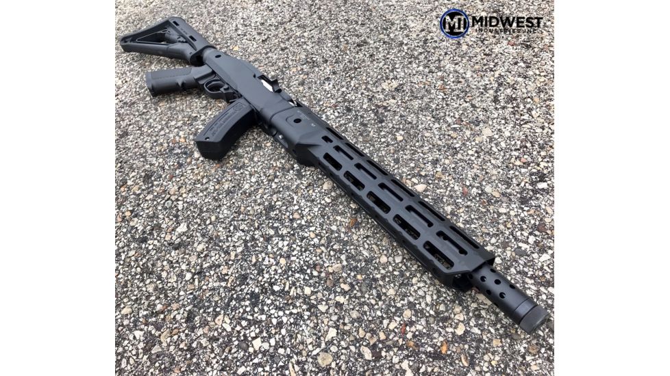 Midwest Industries Chassis Compatible with Ruger 10/22 TakeDown, Black, MI-1022-TDC