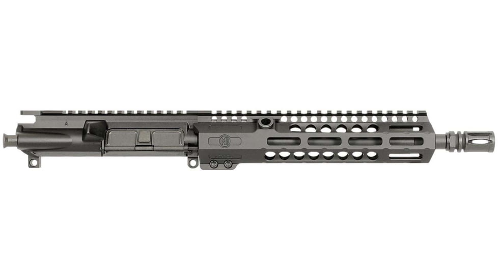 Midwest Industries Combat Rail HD .223 Wylde 10.5inch Upper Receiver Group, CORE, Carbine Length, 1-8 Twist, 1/2x28 Threads, A2, Hardcoat Anodize, Black, MI-C10.5CRMHD9.25-U
