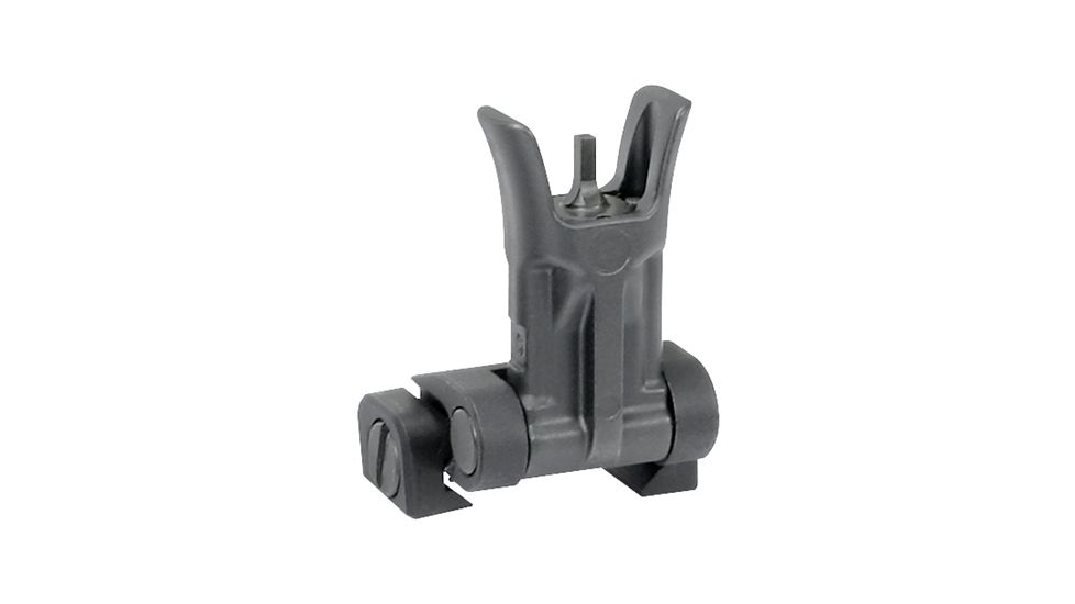 Midwest Industries Combat Rifle Top Mounted Deployable Front Sight, Black, MI-CRS-F