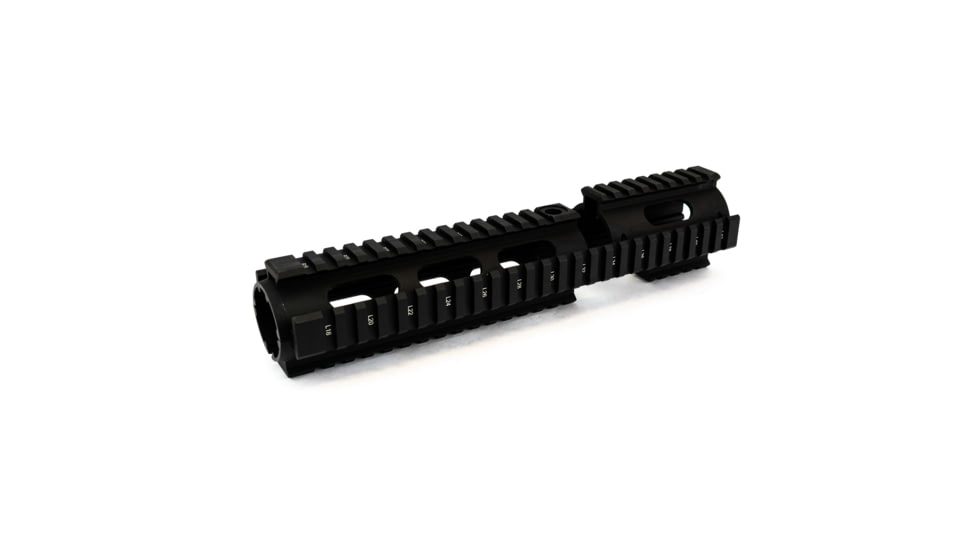 Midwest Industries Combat Rifle Offset Deployable Front and Rear Sight, Black, MI-CRS-OSS