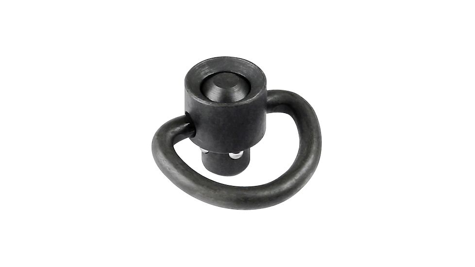 Midwest Industries D-Ring Heavy Duty Flush Swivel, Black, MI-DRHDFS