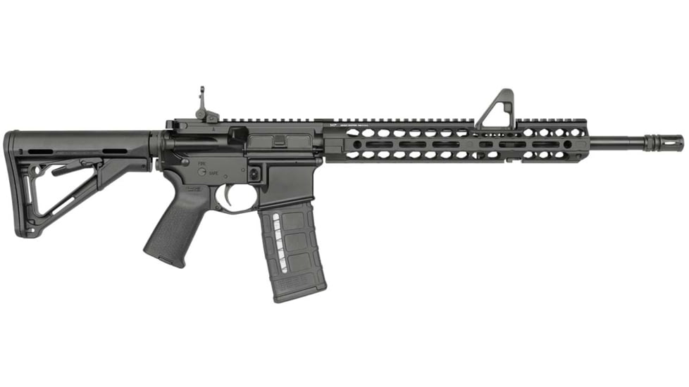 Midwest Industries Extended Free Float Handguard, AR-15, 12.625 in, Carbine Length, M-LOK, Anodized, Black, MI-20XXM