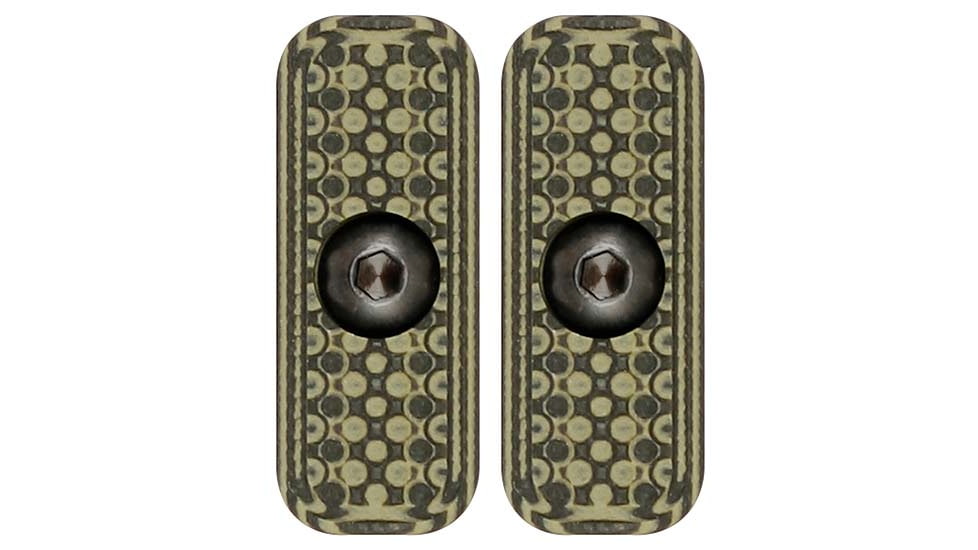 Midwest Industries G10 M-LOK Panel - 2 Pack, OD Black, G10 M