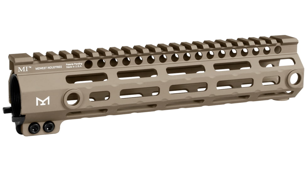 Midwest Industries G3M Series M-LOK Handguard, 9in, Fits AR-15, Flat Dark Earth, MI-G3M9-FDE